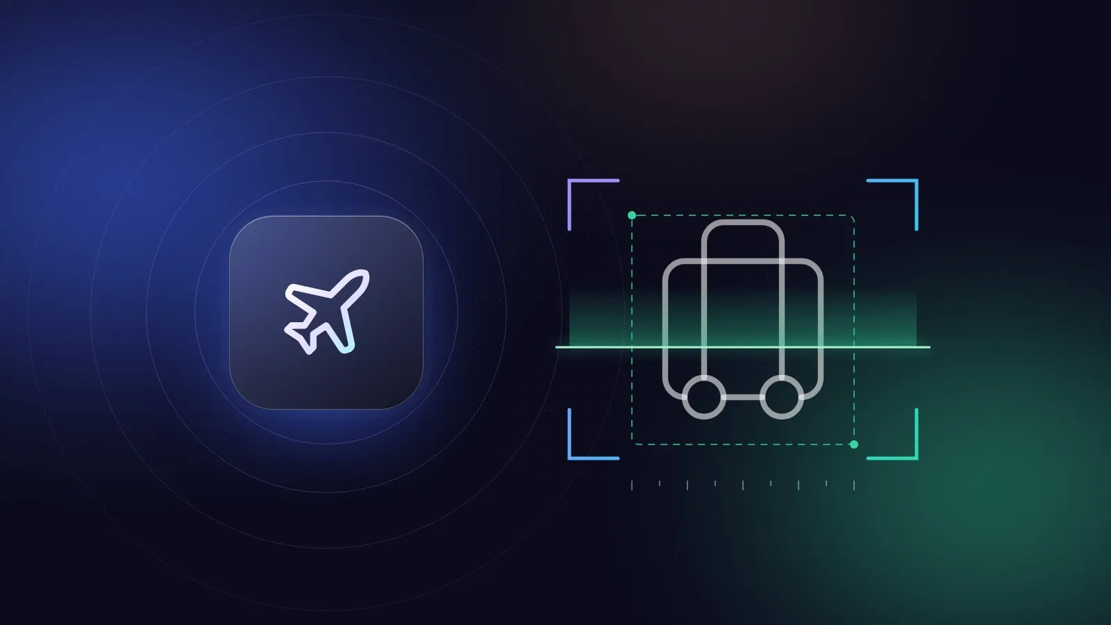 AI bag scanning for an airline